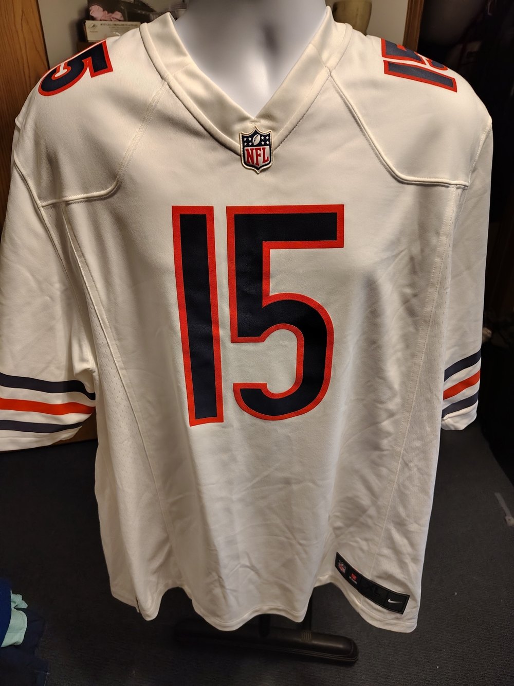 NFL White Football Jersey #15